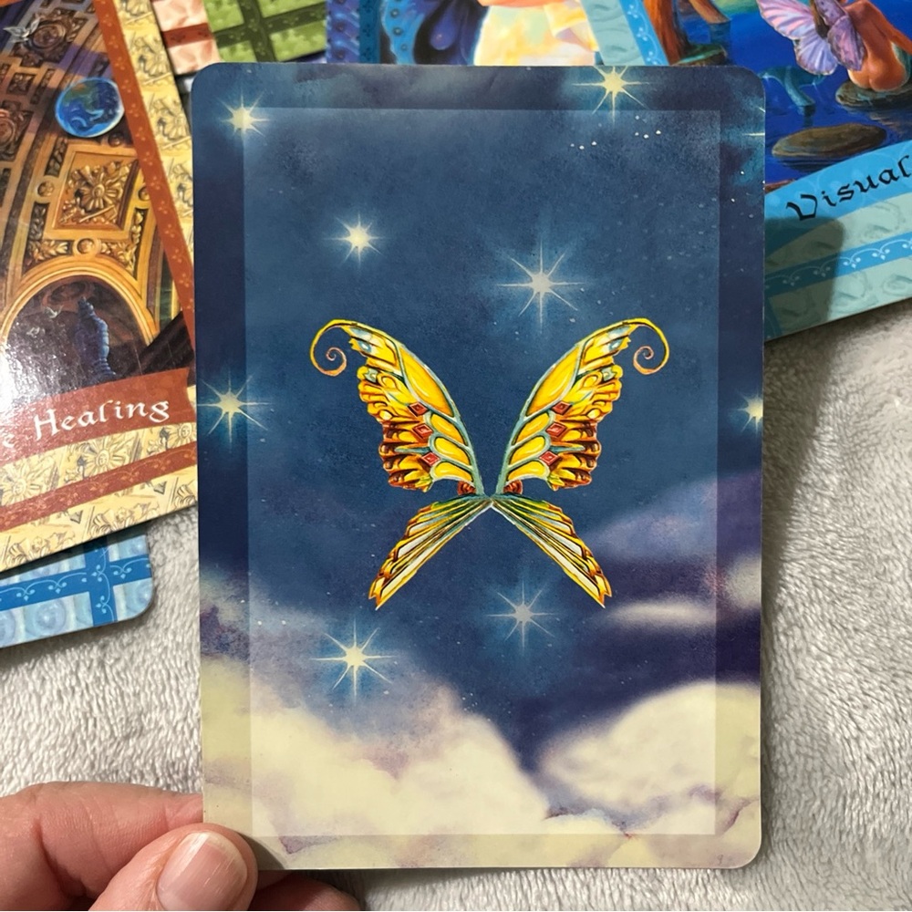 Healing with the Fairies Oracle Cards Guidebook & Book By Doreen Virtue Complete - Picture 8 of 15